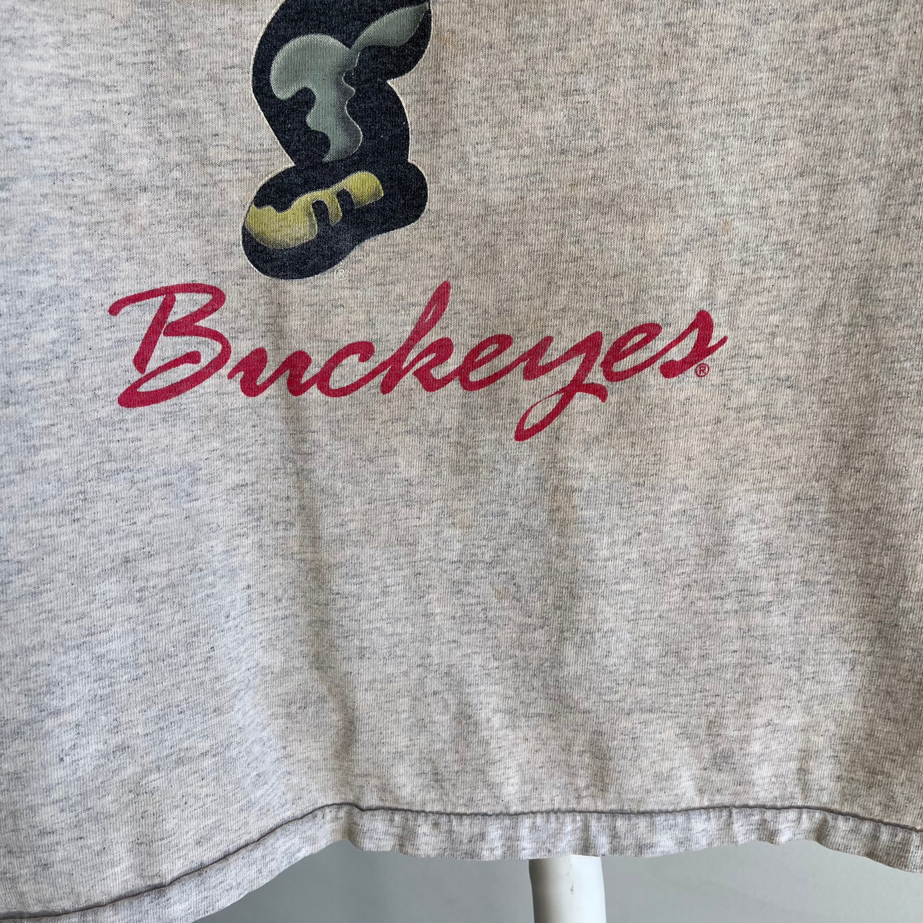 T-shirt en coton Ohio State des années 1990