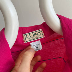 T-shirt à rayures LL Bean des années 1980 - Fabriqué aux États-Unis