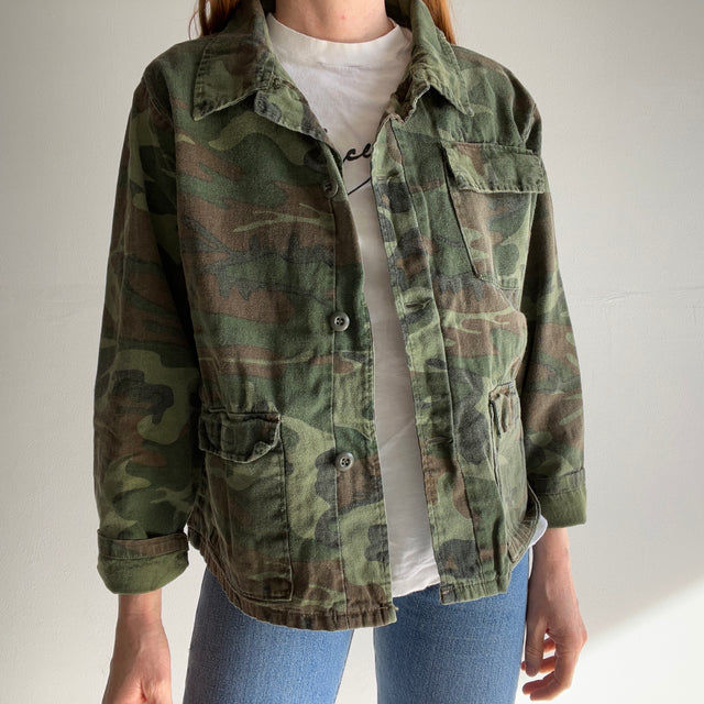 1980s K-Mart USA Made Camo Chore Coat