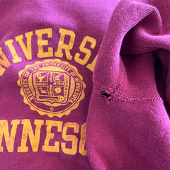 1970s University of Minnesota Pull Over Hoodie !!!