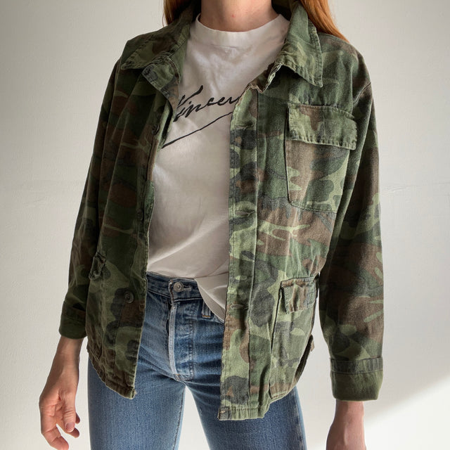 1980s K-Mart USA Made Camo Chore Coat