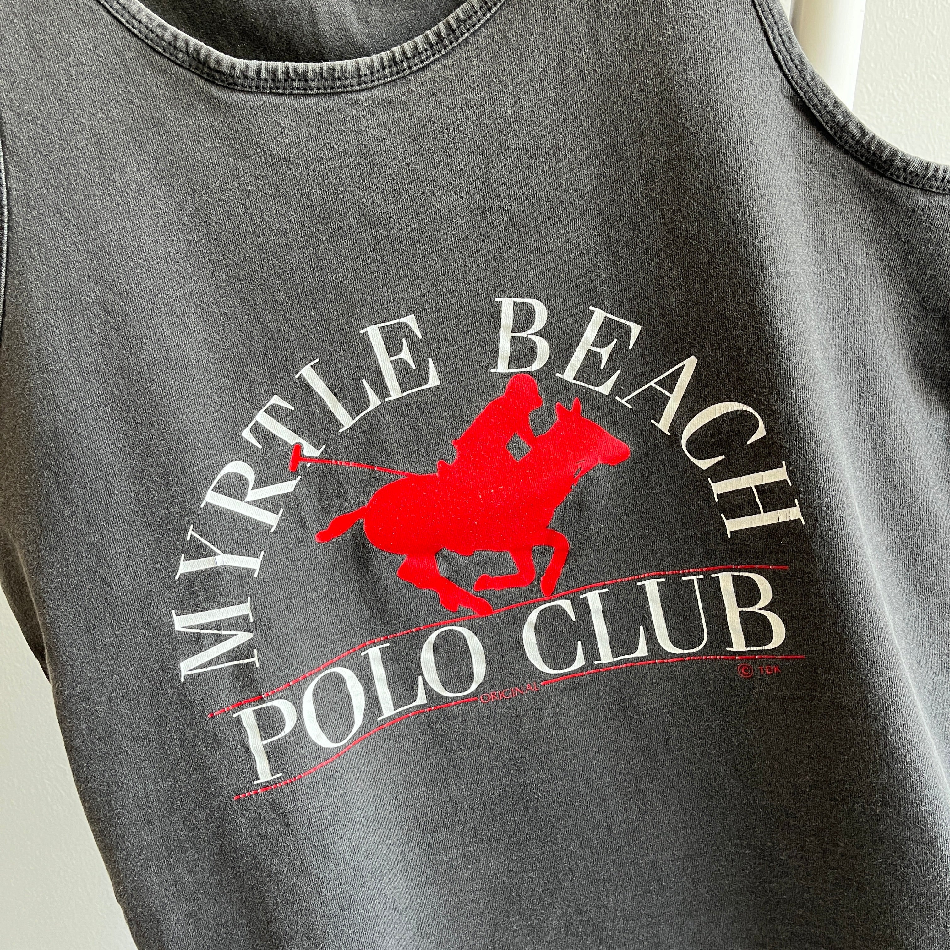 1990s Myrtle Beach Polo Club Tank Top