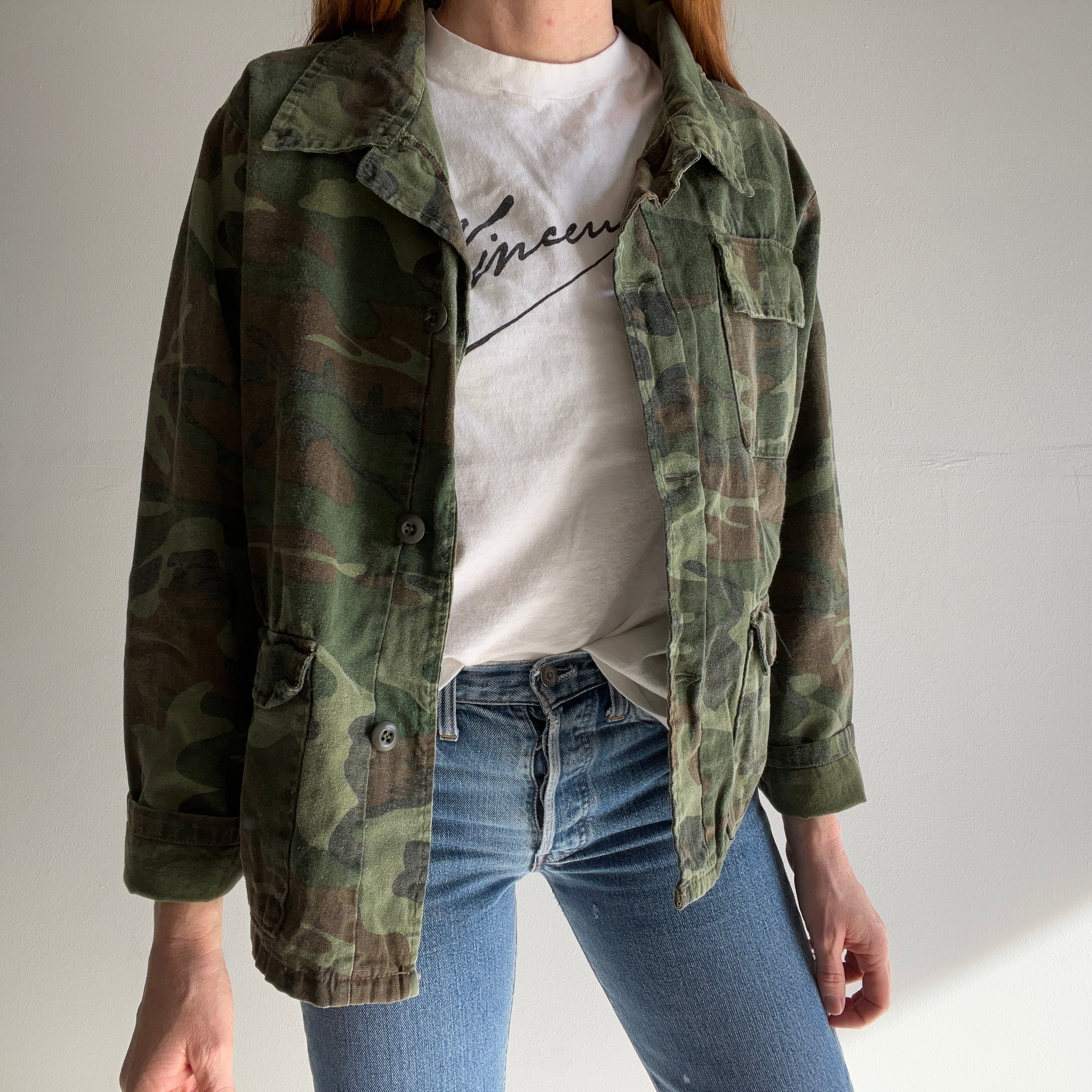 1980s K-Mart USA Made Camo Chore Coat