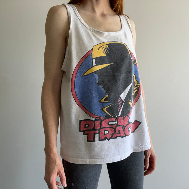 1990 Dick Tracy Stained Tank Top