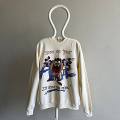 1995/6 Taz Oversized Sweatshirt - Barely Worn