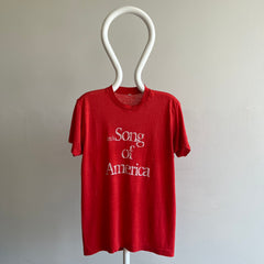 1970/80s Song of America Silky Soft and Thin T-Shirt