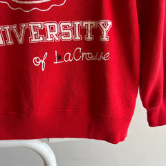 1980s Hard Knocks University of LaCrosse Sweatshirt