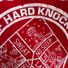 Sweat-shirt Hard Knocks University of LaCrosse des années 1980