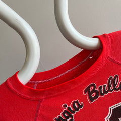 1970s Georgia Bulldog Champs Thinned Out and Worn Sweatshirt