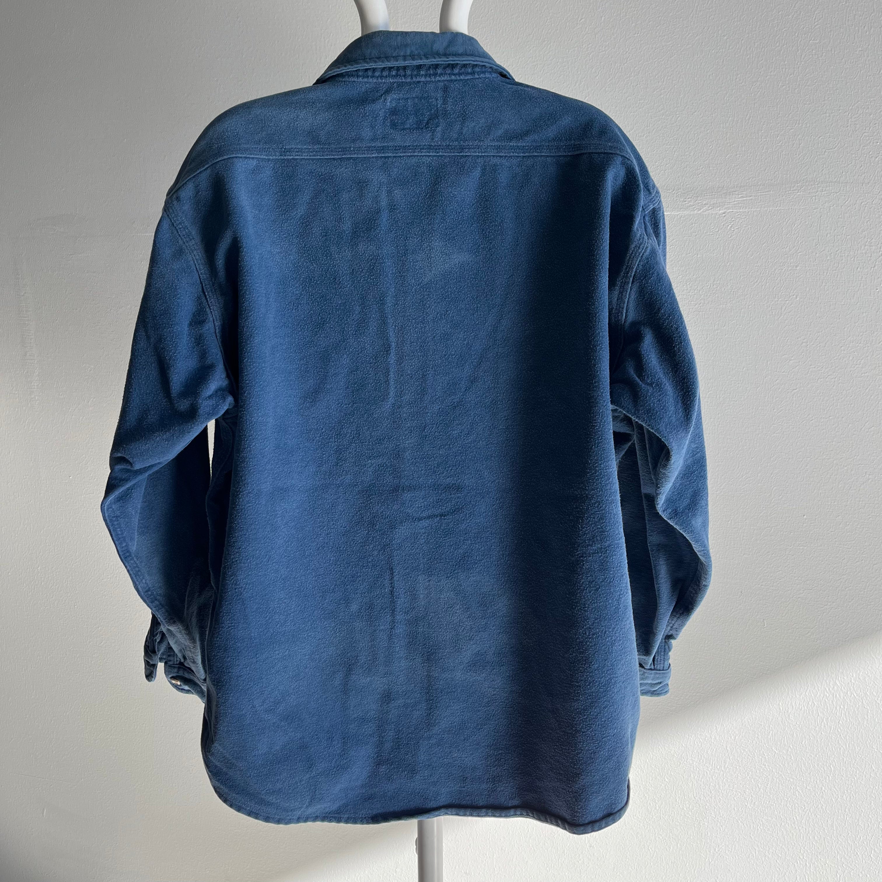 1990s Heavyweight Moleskin USA Made Deerskin Flannel