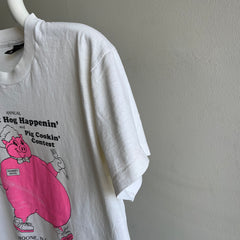 1990 Habitat Hog Happenin' and Pig Cookin' Contest T-Shirt