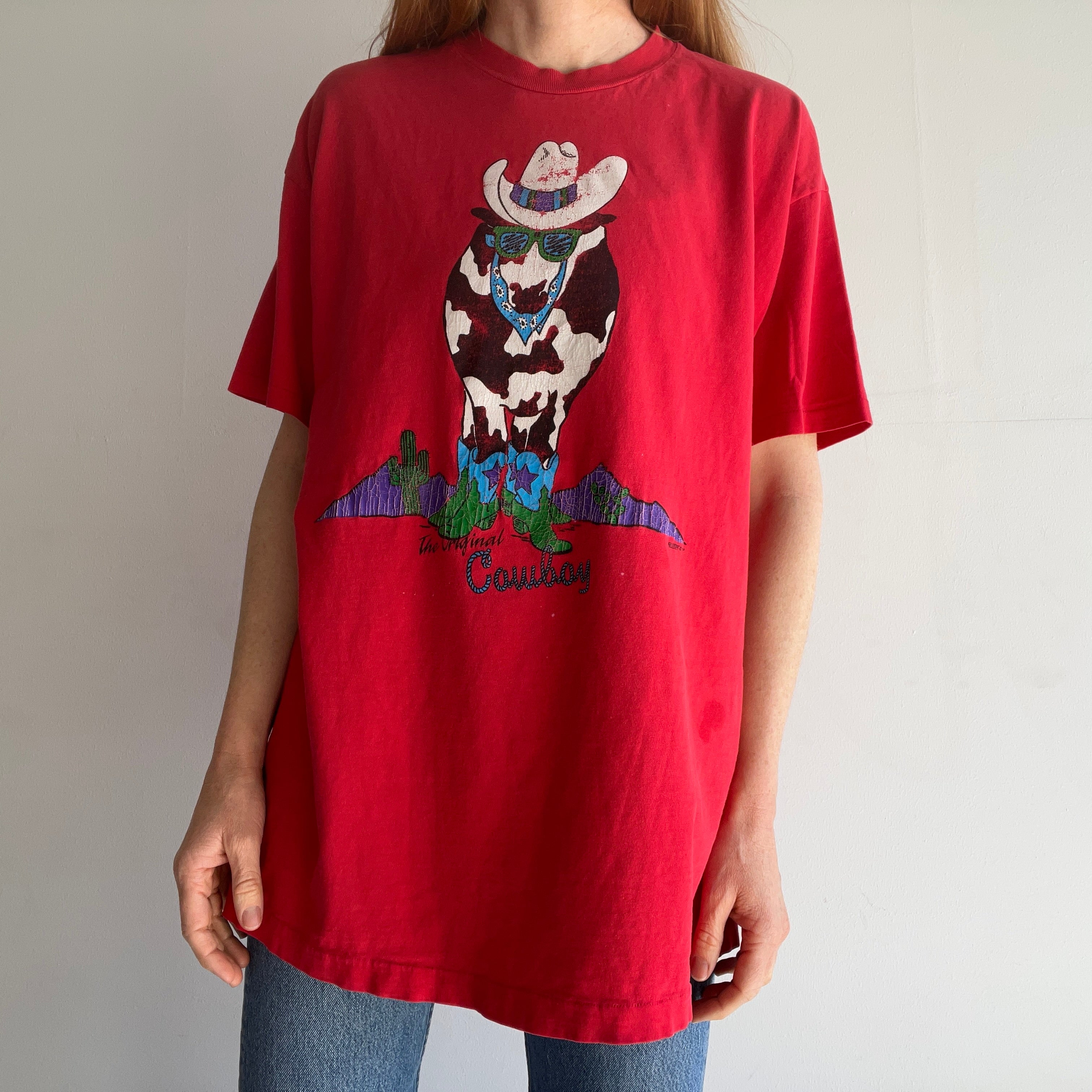 T-shirt Cowboy au sens propre et figuré 1991