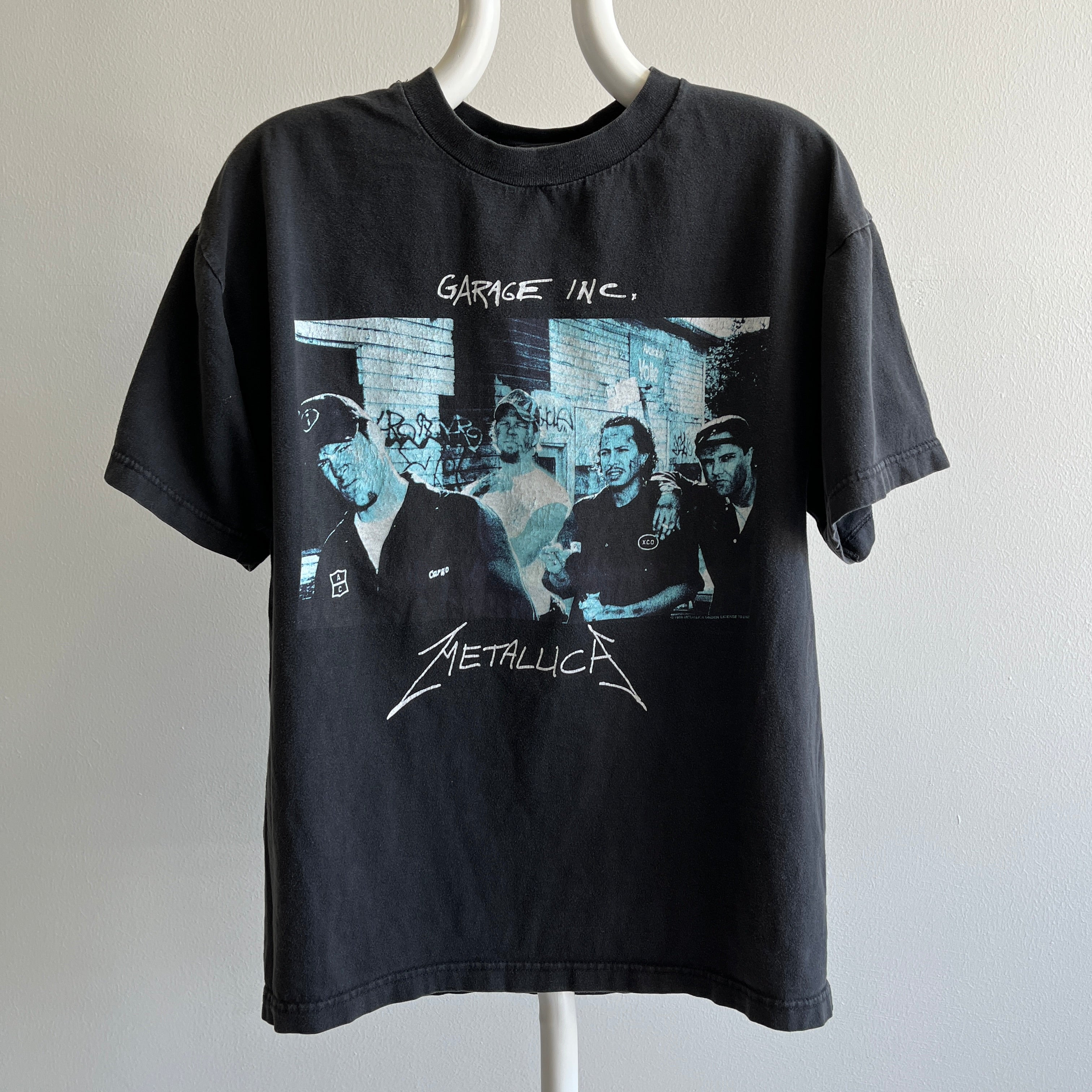Réimpression du t-shirt Metallica 1998 par Giant