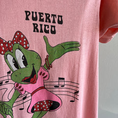 1980s Puerto Rico Tourist Frogs T-Shirt