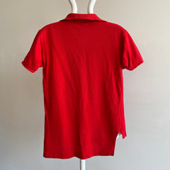 1960/70s Brooks Brothers x LaCoste Killer 80s Cut Polo rouge