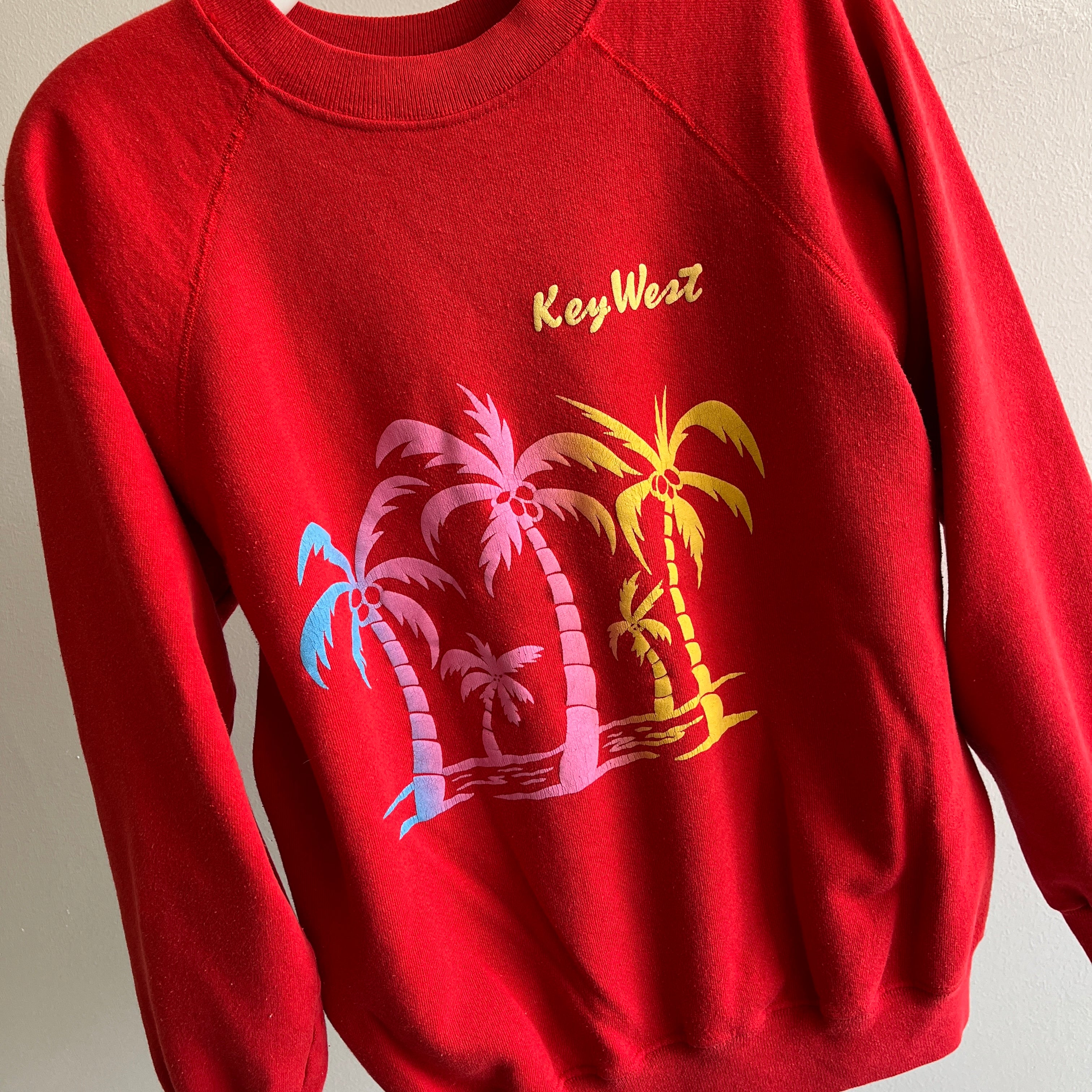 1980s Key West Tourist Sweatshirt by Hanes - A Good One!