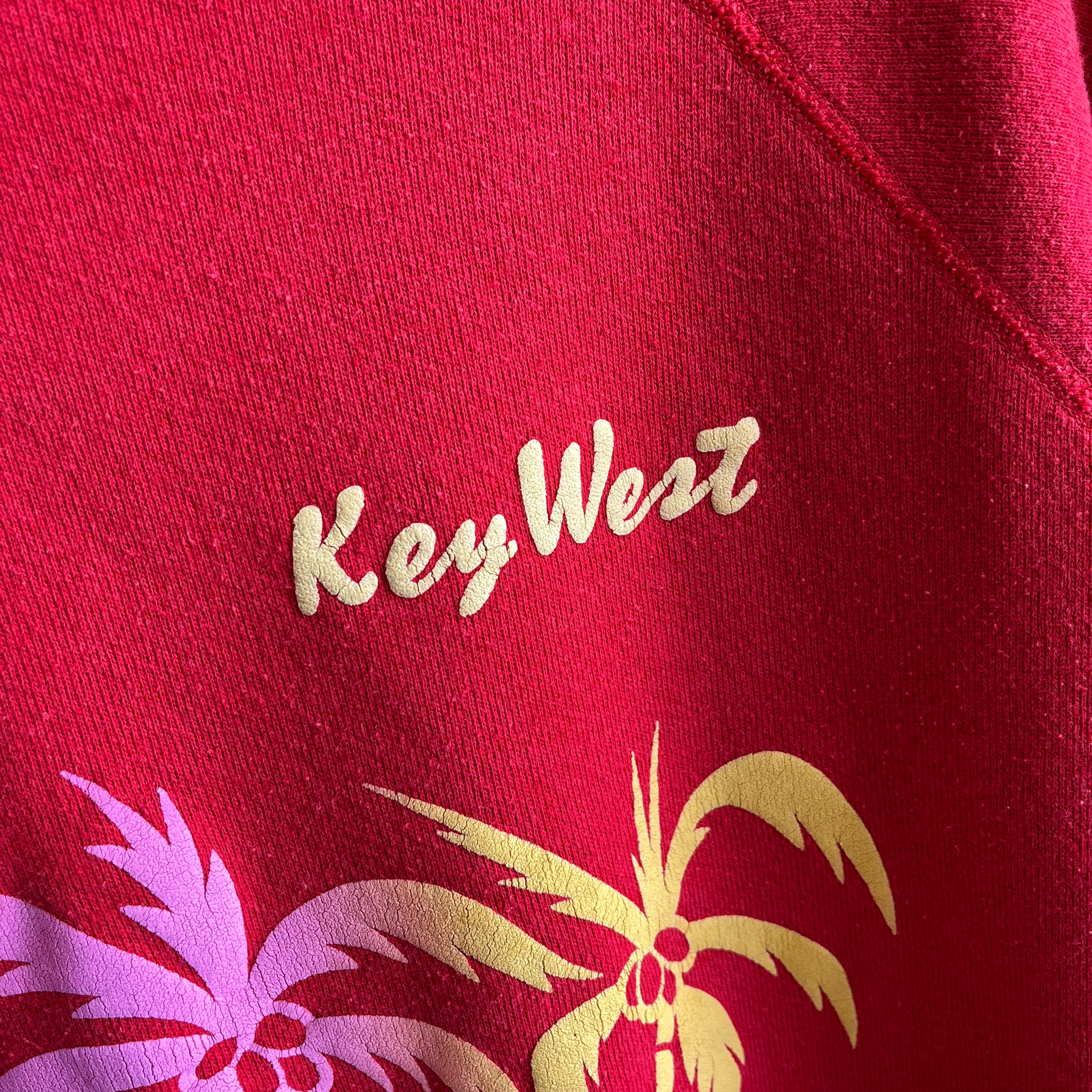 1980s Key West Tourist Sweatshirt by Hanes - A Good One!