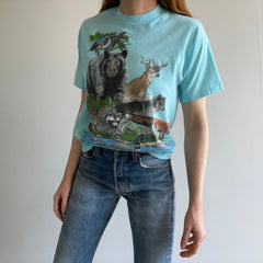1989 Alaska Highway Front and Back Animal T-Shirt