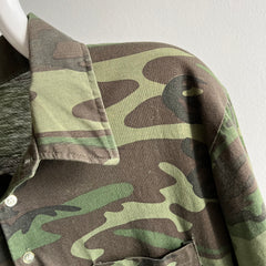 1980s Camo Polo T-Shirt