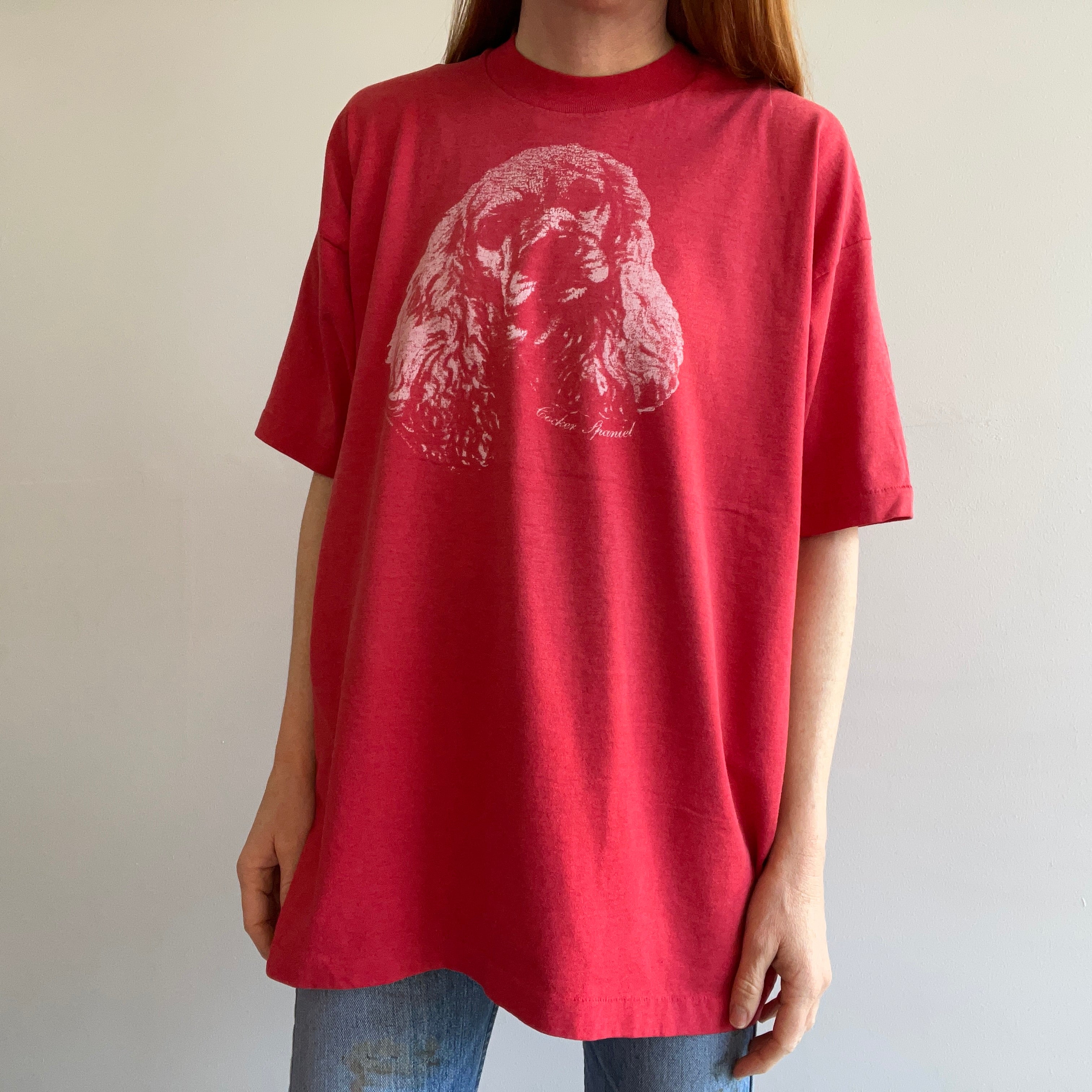 1980/90s Oversized Cocker Spaniel T-Shirt