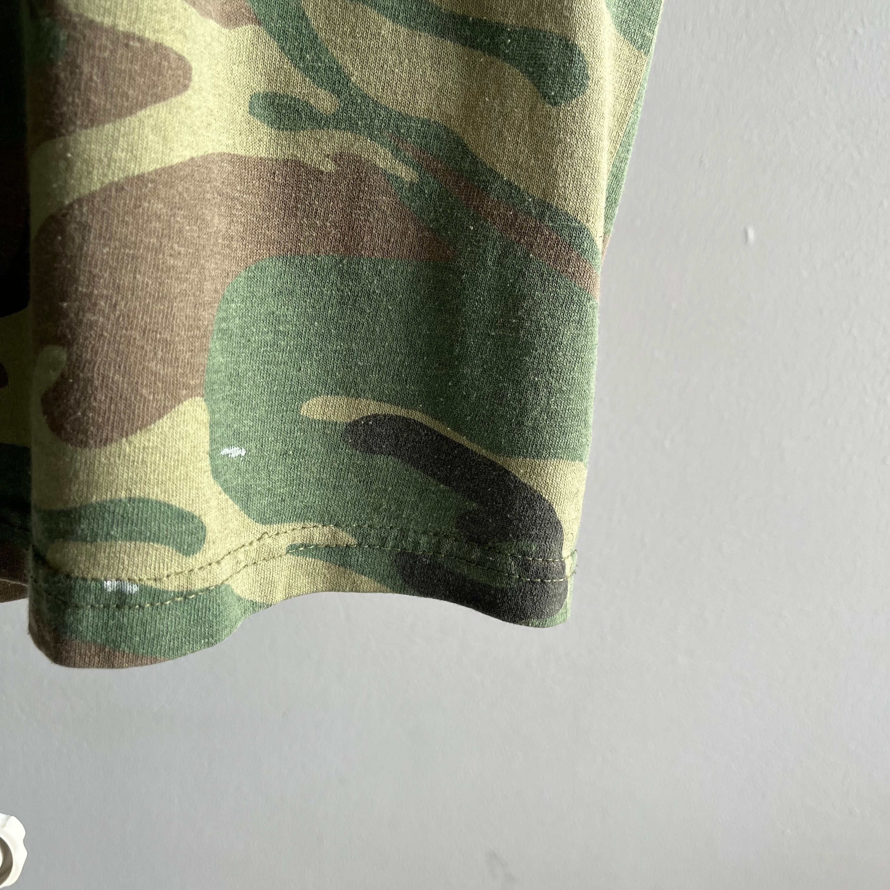 1980/90s Slouchy Camo T-Shirt by Rothco