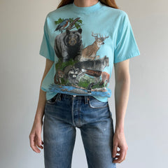 1989 Alaska Highway Front and Back Animal T-Shirt