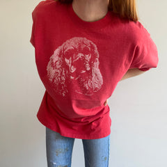 T-shirt oversize Cocker Spaniel des années 1980/90