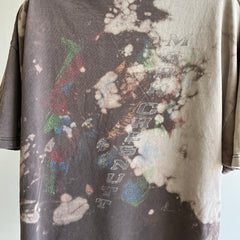 1990s Mark Chestnut Shredded, Tattered, Torn, Bleach Stained, Worn Out T-Shirt