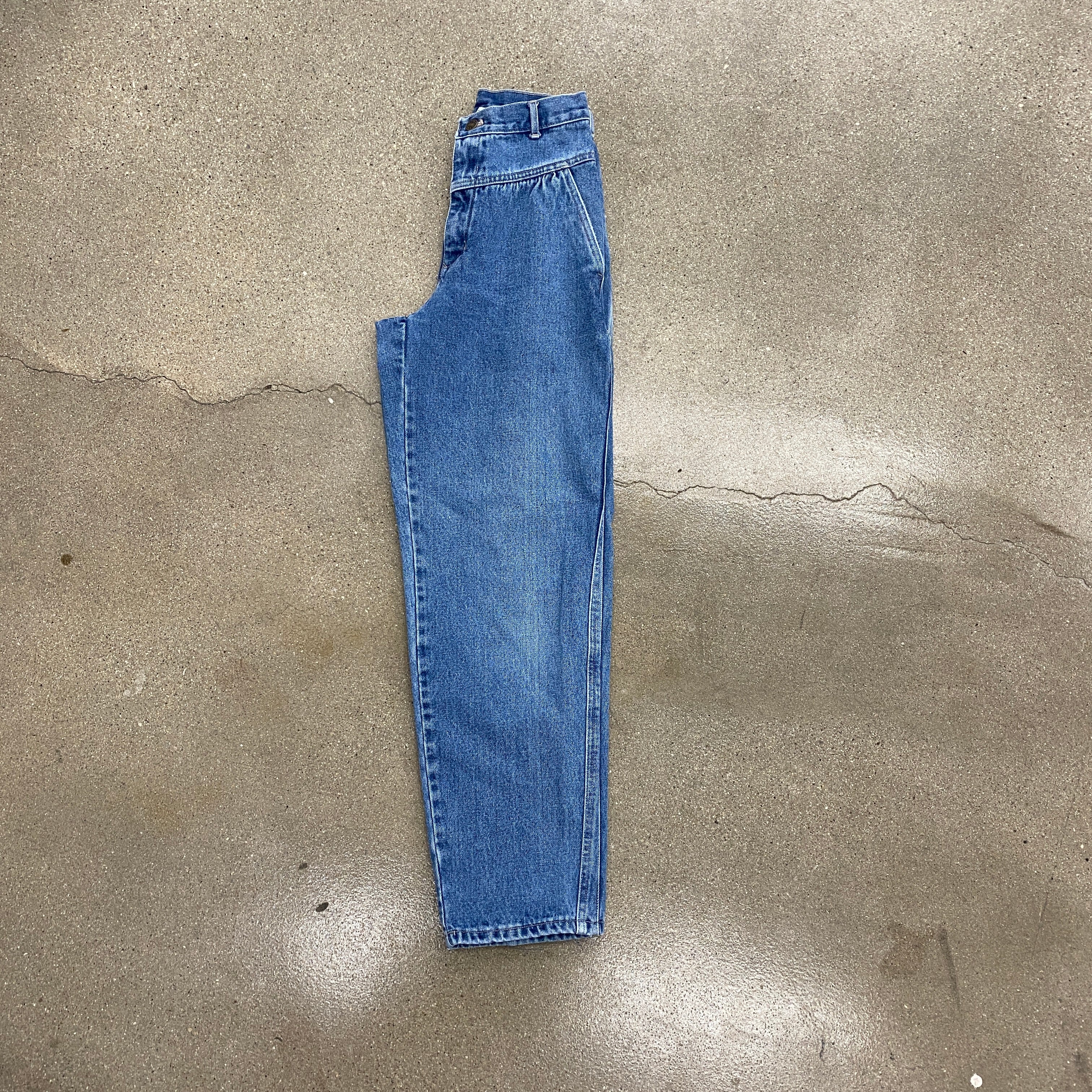 80s 90s Lee Mom Jeans Medium Wash Tapered High Waisted