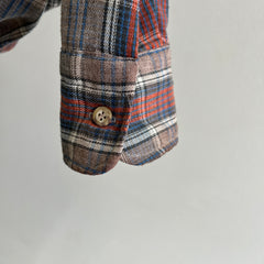 1970/80s Thumbs Up Lightweight Neutral Flannel