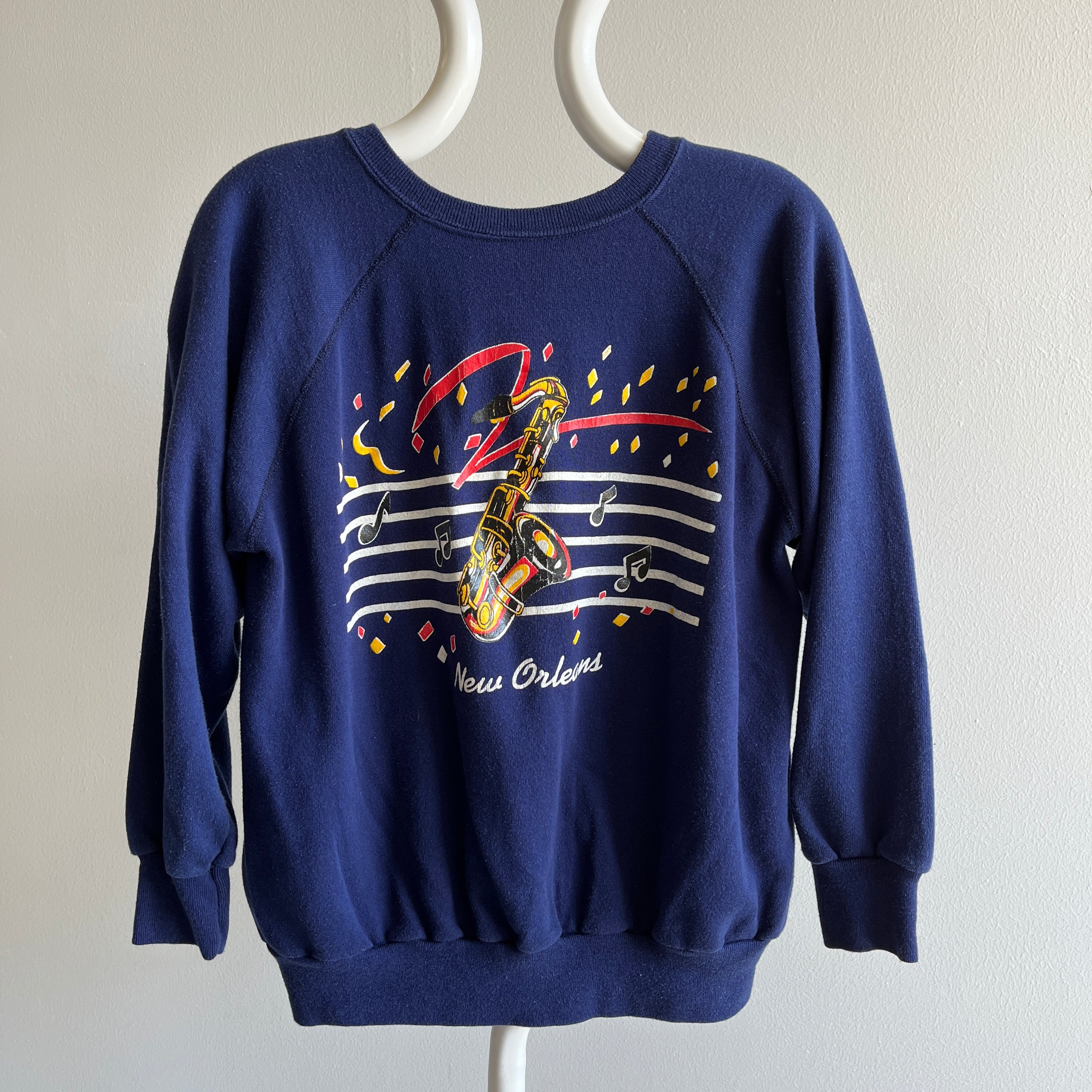 1980s New Orleans Mardi Gras Sweatshirt by Action