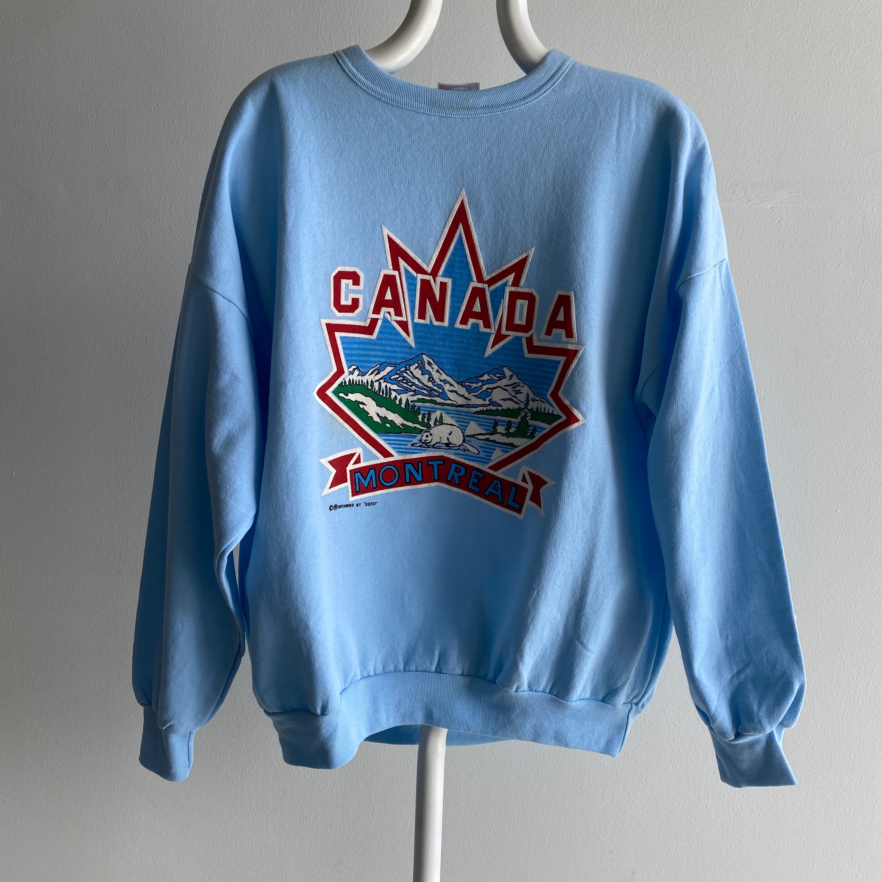 1980s Never Worn Canada Tourist Sweatshirt