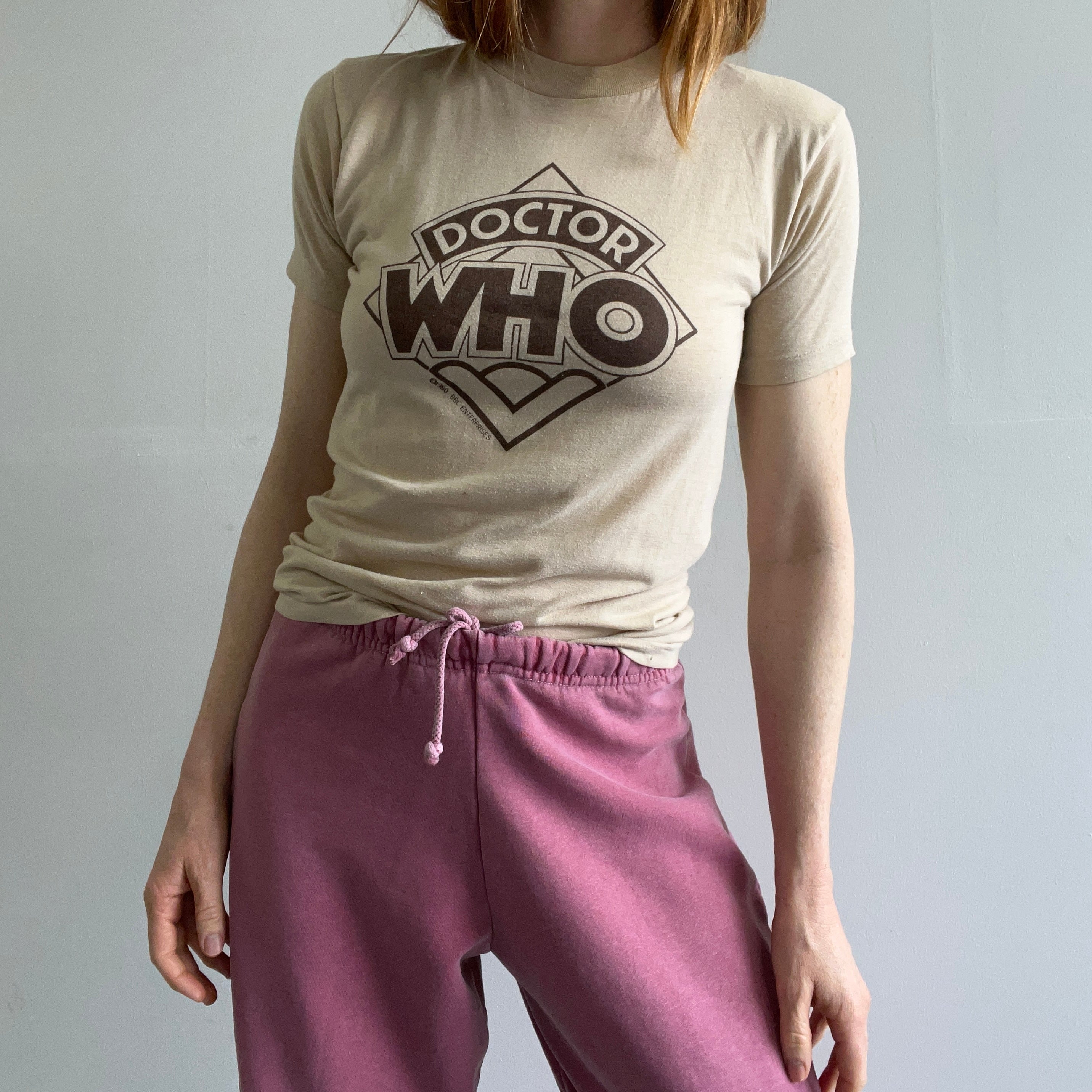 1980 Doctor Who T-shirt plus petit