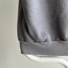 Années 1980 Blank Solid Grey Warm Up
