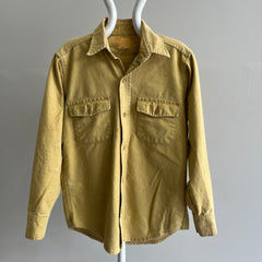 1970s Heavyweight Moleskin Flannel by Hudson Bay - Holy !!!!