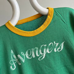 T-shirt de sport en nylon Avengers n ° 9 des années 1970 - WOW