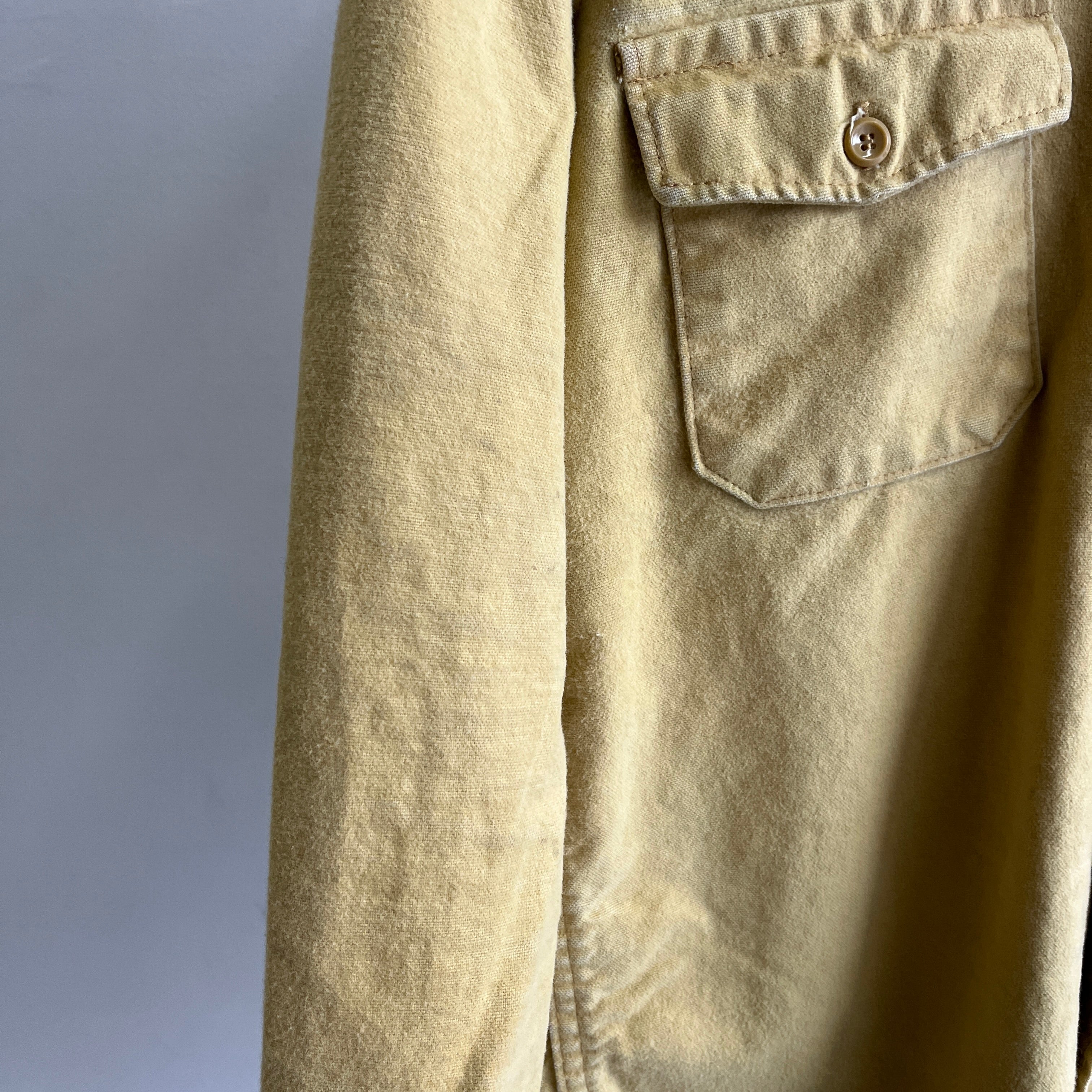 1970s Heavyweight Moleskin Flannel by Hudson Bay - Holy !!!!