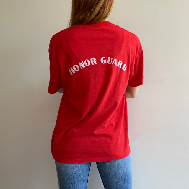 T-shirt DIY "Givré" "Garde d'honneur" des années 1980