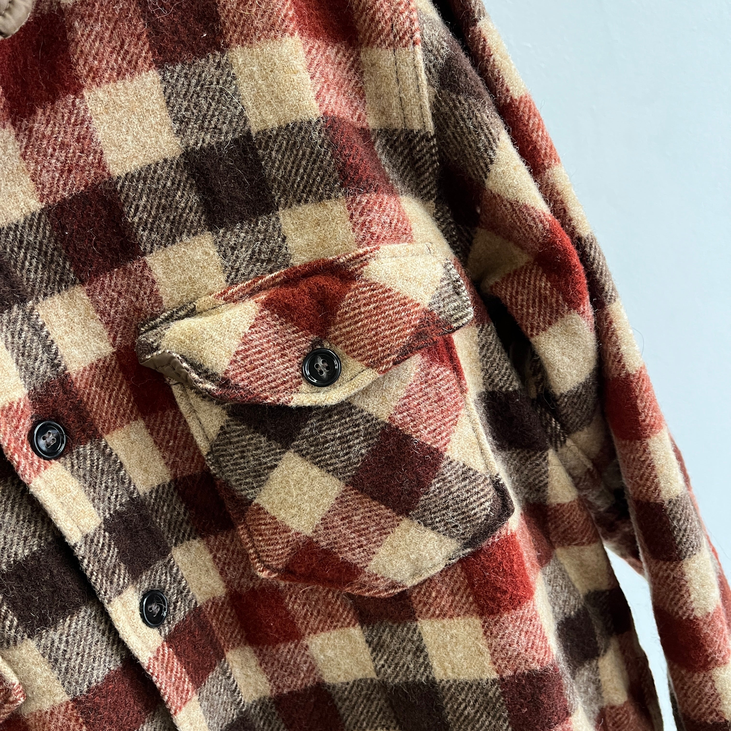 1980s Woolrich USA Made Wool Flannel