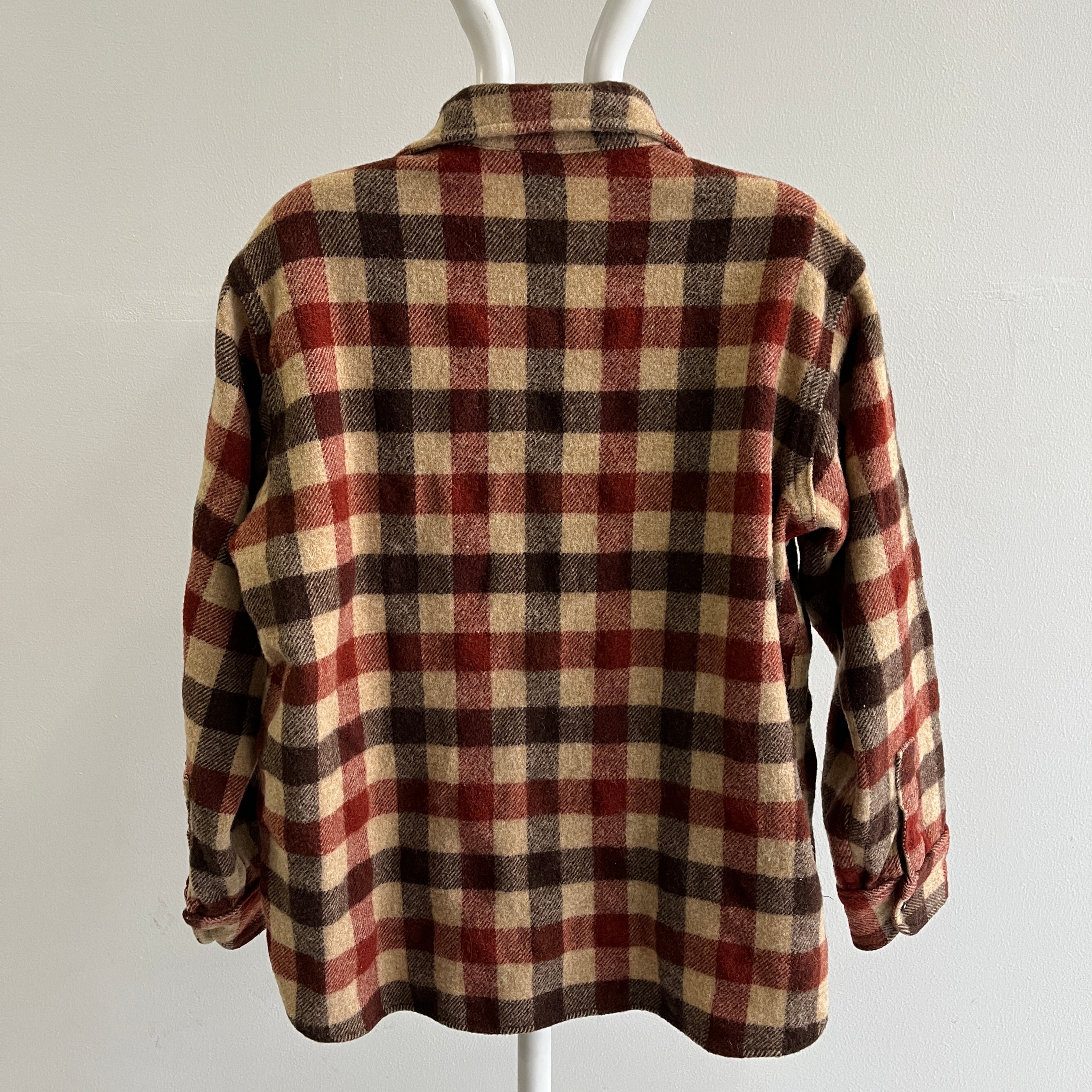 1980s Woolrich USA Made Wool Flannel