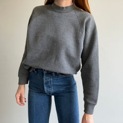 1980s FOTL Deep Gray Raglan Sweatshirt by FOTL