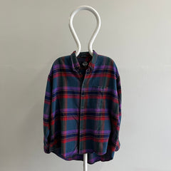 1990s Dockers Button Down Cotton Flannel