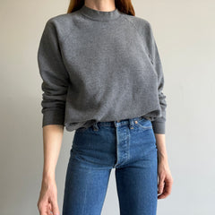 1980s FOTL Deep Gray Raglan Sweatshirt by FOTL