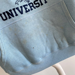 1970s Super Stained Georgetown University Hoodie - EPIC!