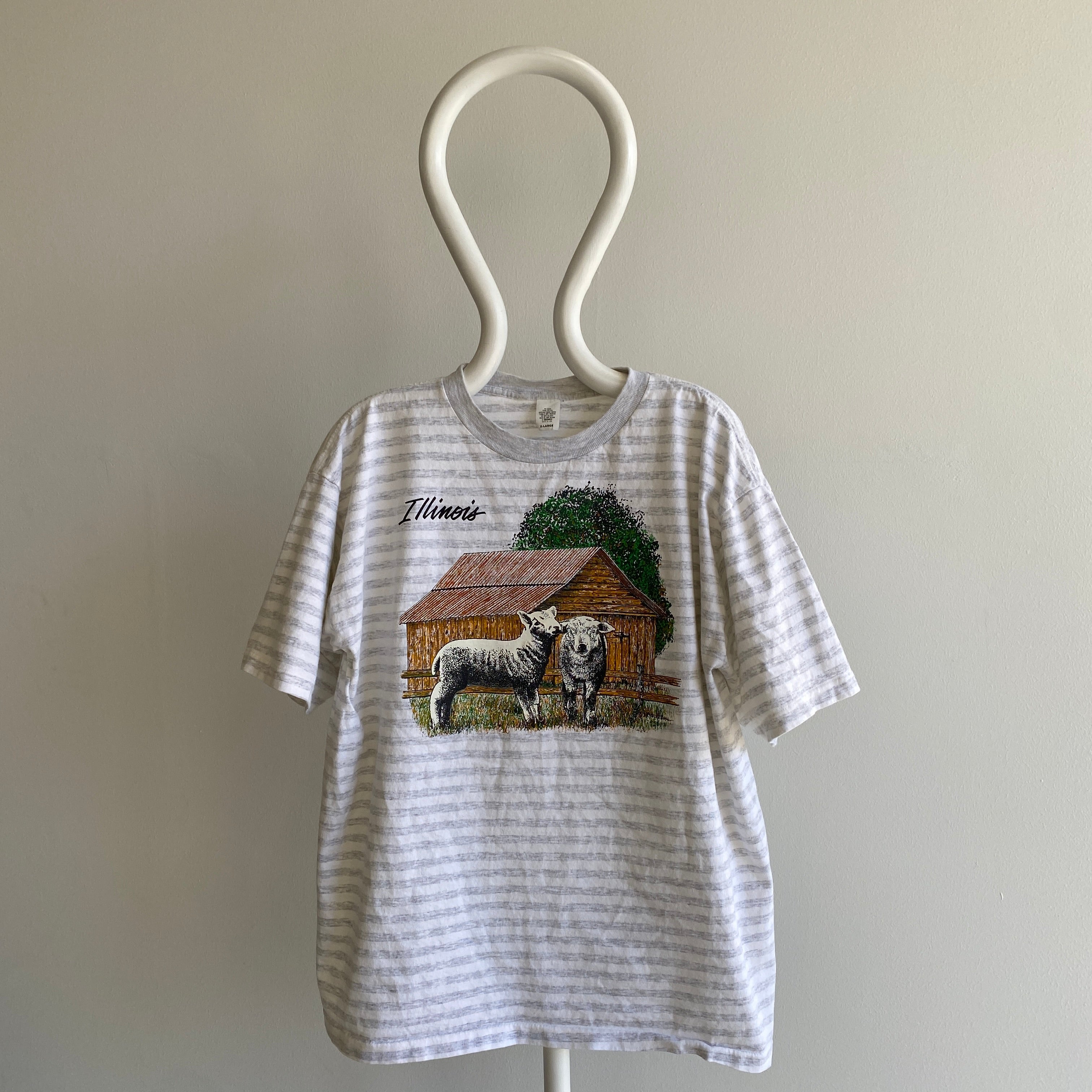 1980s Striped Sheep T-Shirt