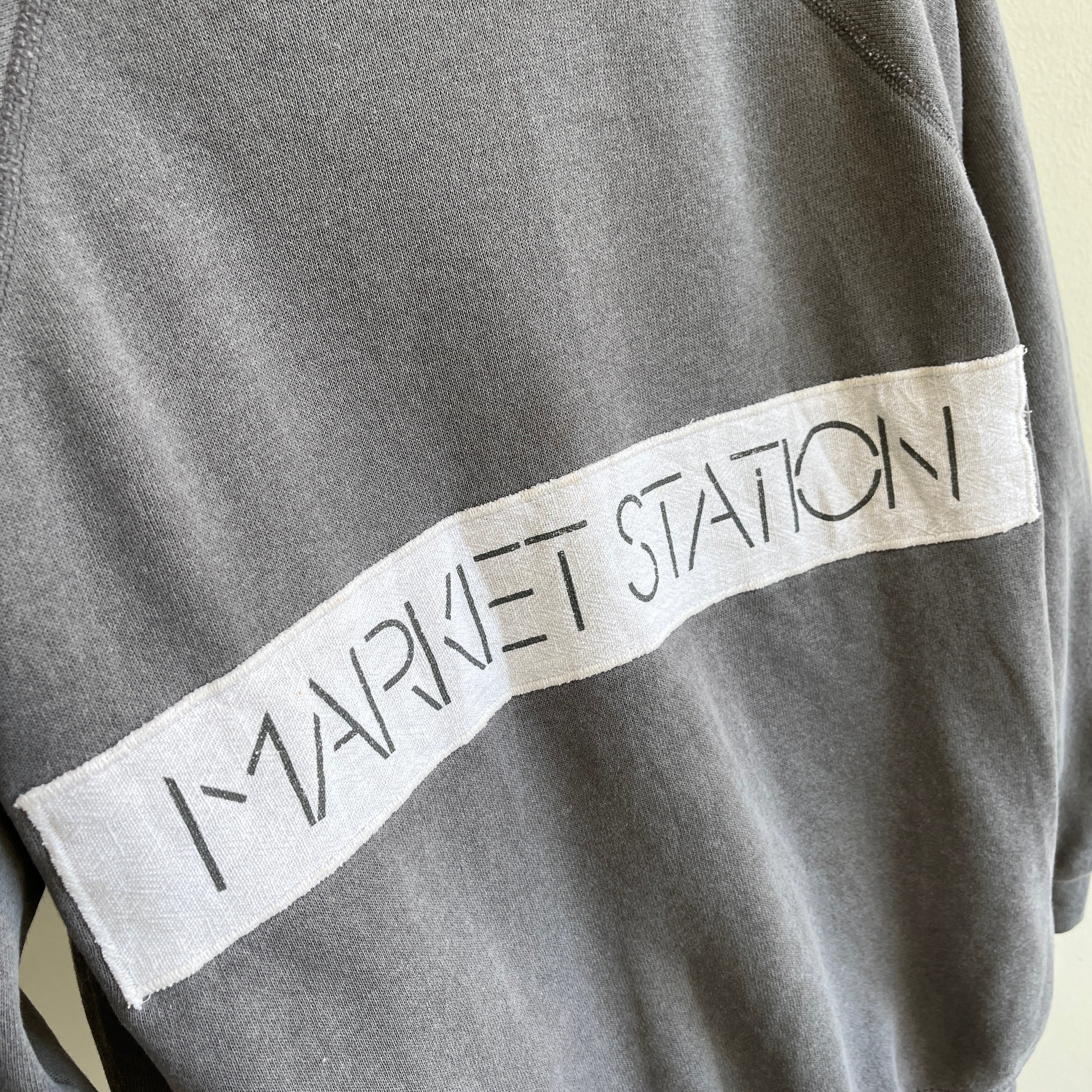 1980s Market Station DIY Sweatshirt