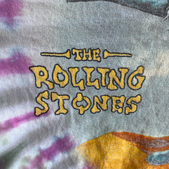 Tie Dye Rolling Stones Rose Bowl Cocaine Hand Painted T-shirt