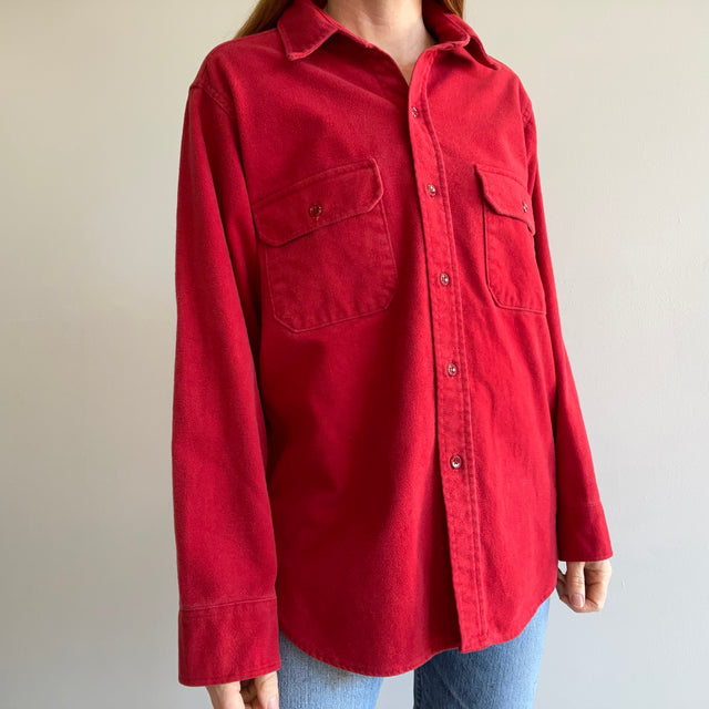 1970s Insulated and Cut Cuff Denim Chore Coat – Red Vintage Co