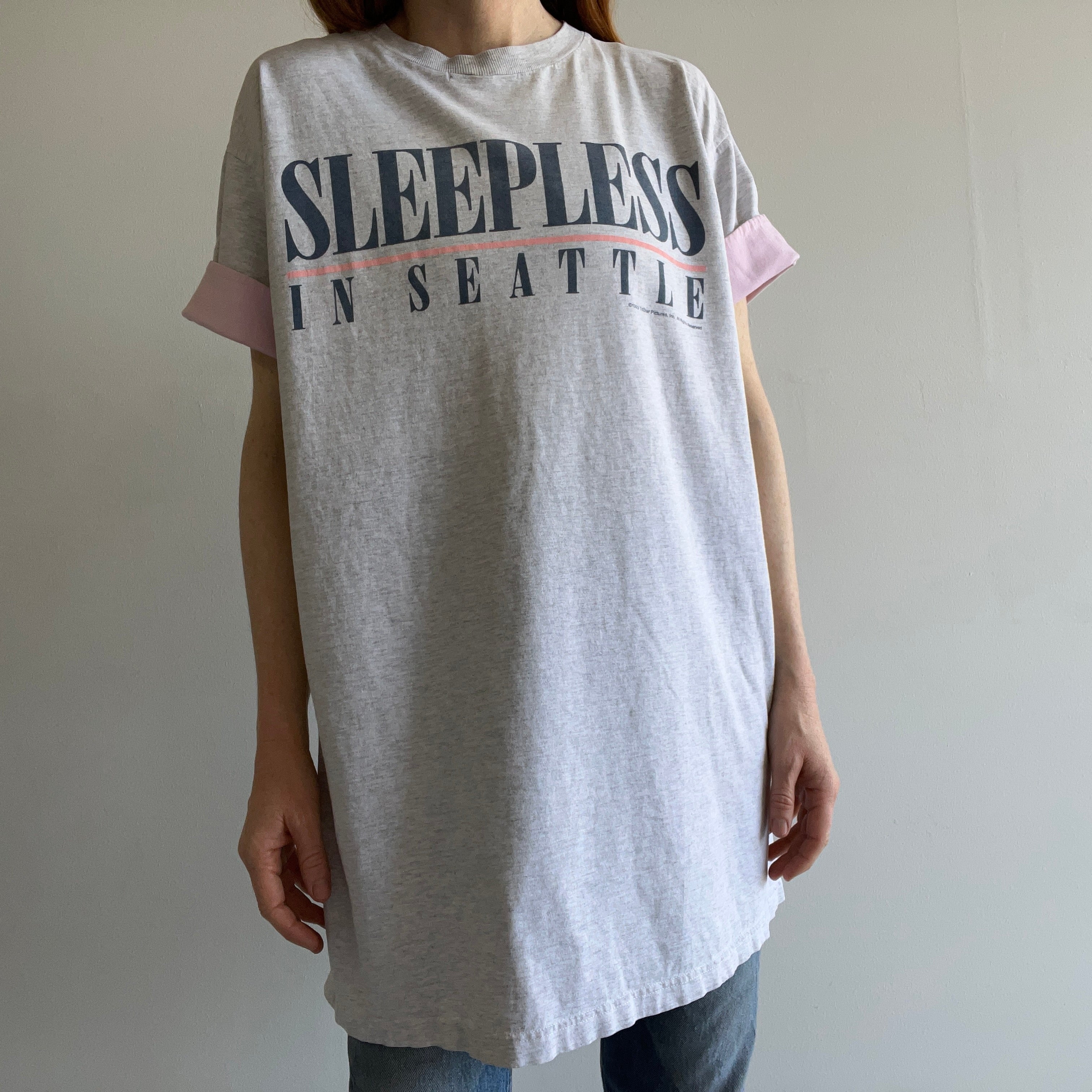 1993 Sleepless in Seattle Very Long T-Shirt