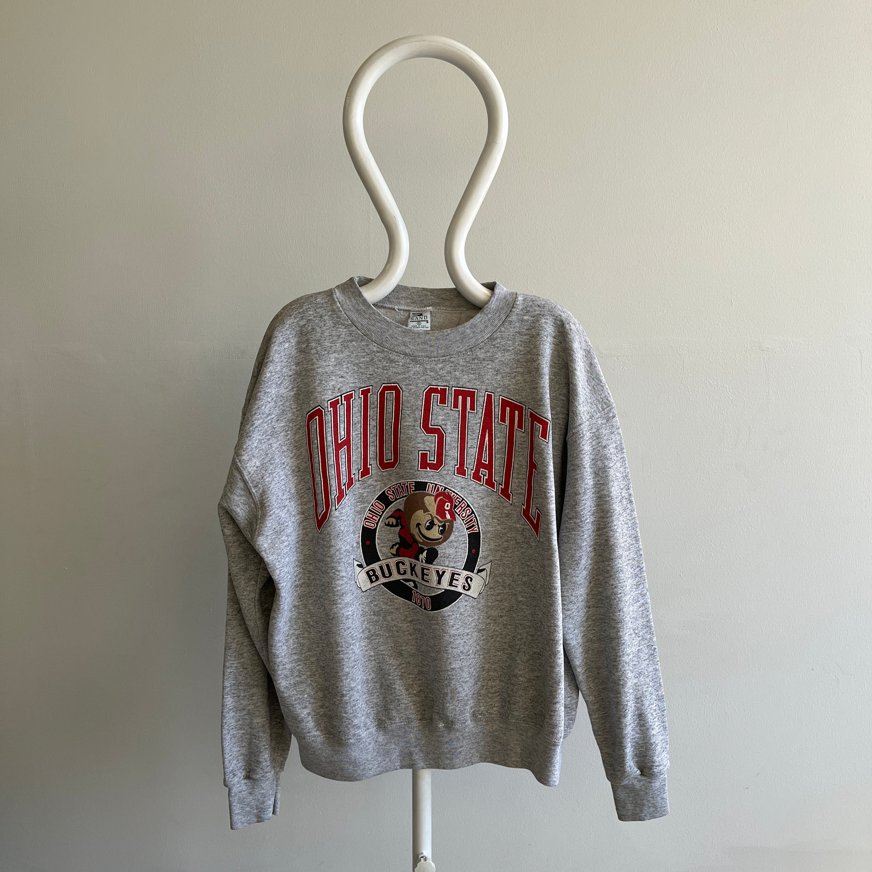 Sweat-shirt The Ohio State University des années 1990